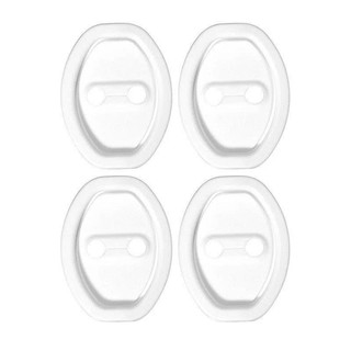 Combo 4 Miếng đệm silicon Chống Va Đập, Giảm Chấn, Chống Sốc cánh cửa xe  [Có 2 màu đen trắng]