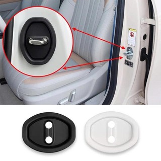 Combo 4 Miếng đệm silicon Chống Va Đập, Giảm Chấn, Chống Sốc cánh cửa xe  [Có 2 màu đen trắng]