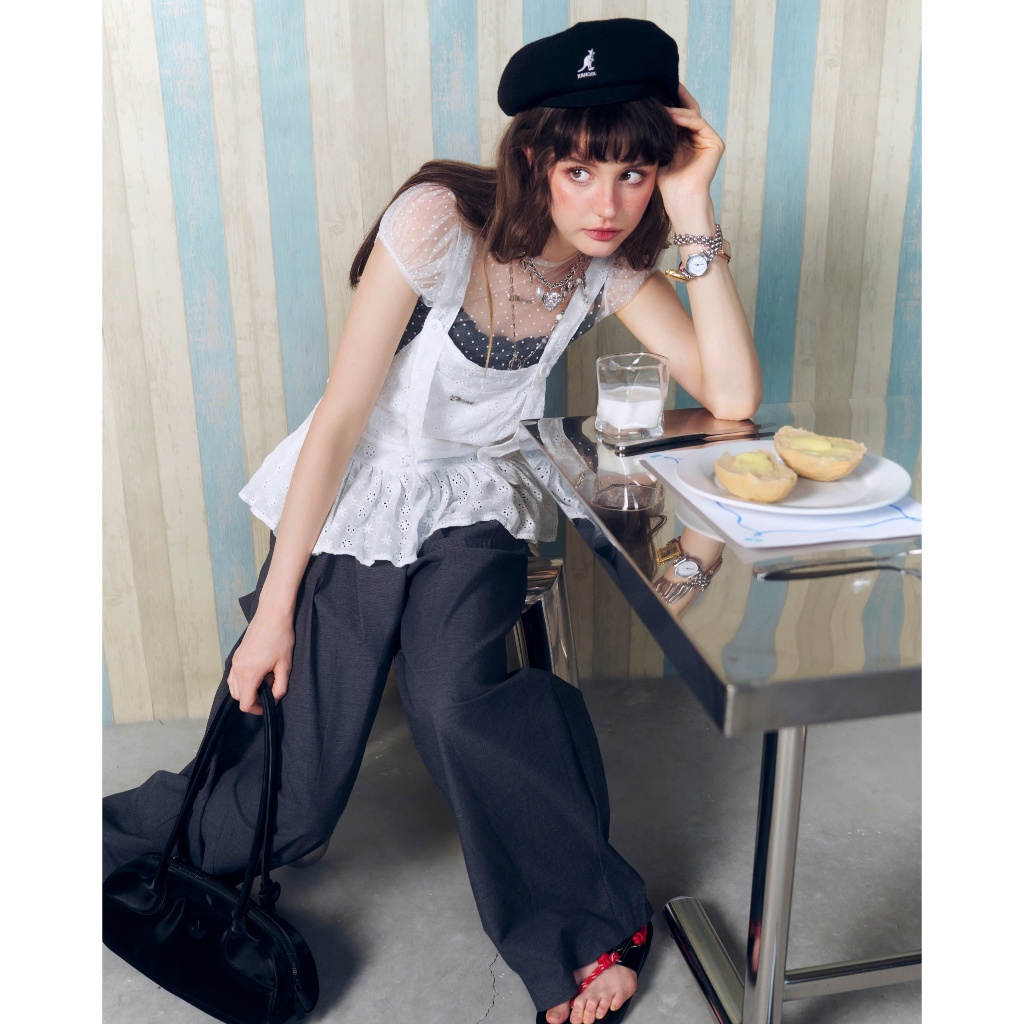 Poppy Top - Remmus | Áo yếm chất liệu cotton thêu Remmus cho nữ