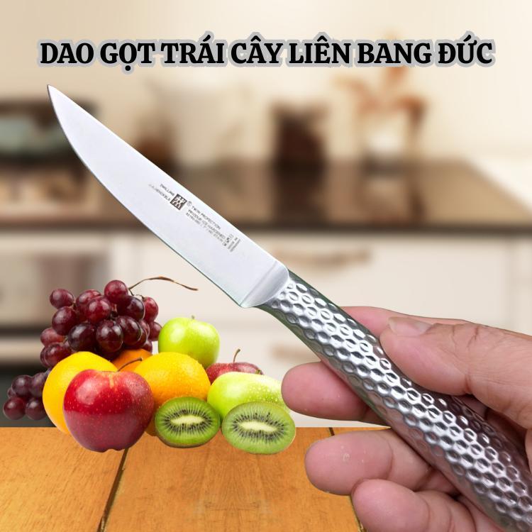Dao gọt trái cây chuyên dùng nhập khẩu từ LIÊN BANG ĐỨC bằng thép trắng không gỉ