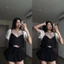 Set Áo Tơ Óng Mềm Tay Phồng Mix Áo Yếm Rời ( có dây tăng giảm, k bị ngứa)