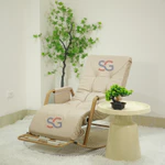 Ghế Bập Bênh Thư Giãn Minh Phát Đệm Memory BB02 dài 1m65 Điều Chỉnh Lưng 5 cấp độ, Combo Gác Đệm Con Lăn Massa — ảnh 6