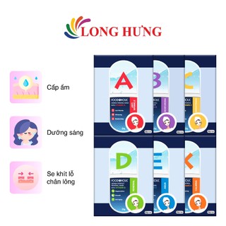 Mặt nạ giấy dưỡng da Foodaholic Vitamin Mask (10 miếng)