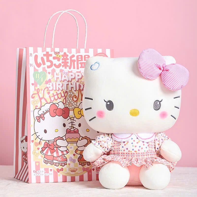 [ 100 MẪU+ ] Gấu Bông Hello Kitty Nhật Bản Cao Cấp, Thú Nhồi Bông Helo Kitty Mặc Váy Qùa Tặng Sinh Nhật Cho Bé ,Bạn Gái