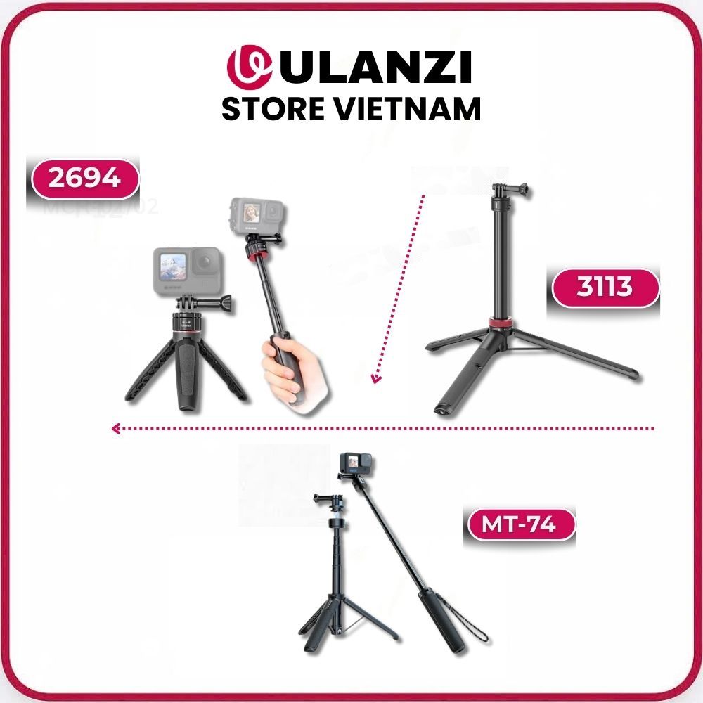 Chân tripod Ulanzi GO-QUICK II