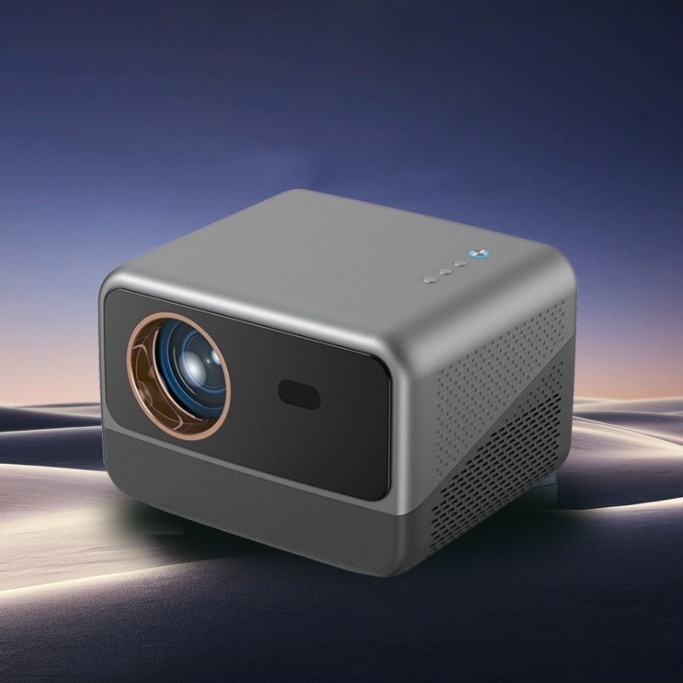 Máy Chiếu Mini Xem Phim KAW KP960 Kết Nối Điện Thoại Âm Thanh Rạp Chiếu Phim, Chất lượng 4K, độ sáng cao, dạy học, cafe