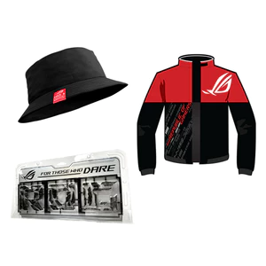 Combo 3 món: Áo Khoác Asus, Nón Bucket ASUS, Bộ Lego Asus