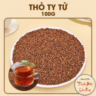 Thỏ ty tử khô 100g, hạt thỏ ty tử, thơm, sạch, không lẫn tạp chất - Lãn Ông