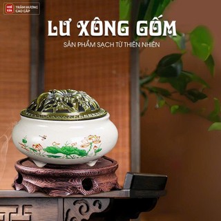 (Giá Sỉ Loại 1) Lư Xông Trầm Hương, Lư Đốt Trầm Tẩy Uế Nhà Cửa, Xua Tan Khí Xấu, Thu Hút Vượng Khí May Mắn Tài Lộc