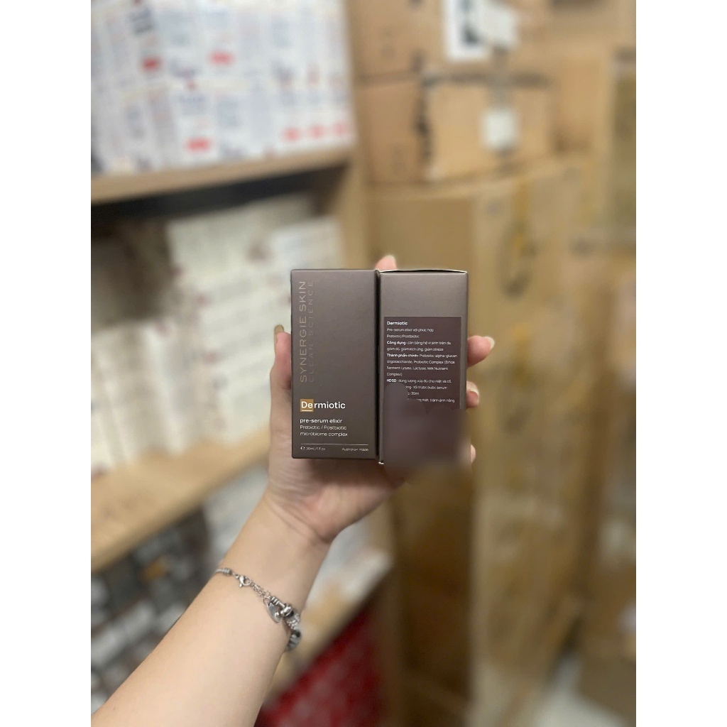 [HÀNG CTY] Serum Synergie Skin Pre-serum Elixir Dermiotic Phục hồi, Cân Bằng Hệ Vi Sinh Da 30ml