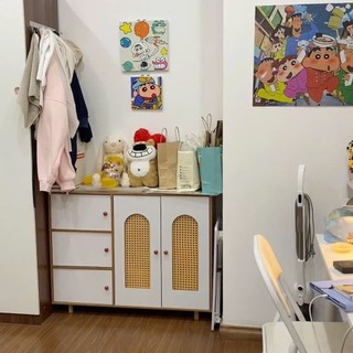 Tủ giày gỗ EcoWood ,TỦ GIÀY 5 CÁNH MÂY nhiều ngăn đa năng tiện lợi gỗ MDF phủ Mine cao cấp