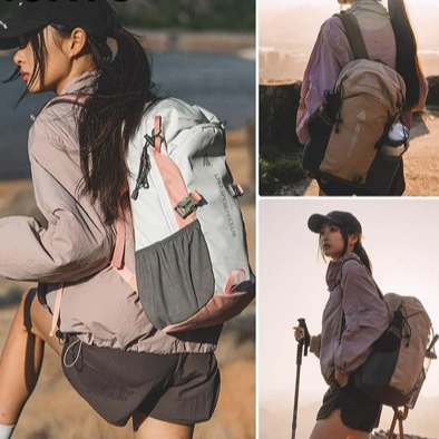 Balo leo núi nam nữ, ba lô du lịch balo trekking cỡ trung 20-30L đựng nhiều đồ phong cách thời trang Hàn B47