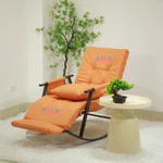 Ghế Bập Bênh Minh Phát Ghế Thư Giãn Đơn BB02, 10 Nấc Điều Chỉnh Khung Thép Mạ Kẽm Sơn TĨnh Điện, Ghế lười, ghế thư giãn — ảnh 5