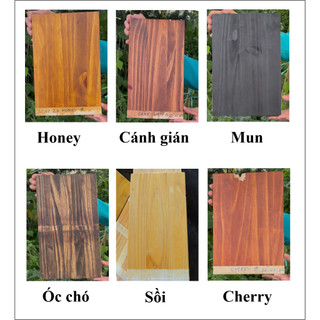 Sơn Màu Gỗ, Sơn Gỗ Gốc Nước - Watix - Lên Vân Gỗ,Sơn Gỗ - An Toàn , Không pha thêm dung môi