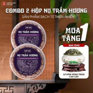Nụ Trầm Thảo Mộc Huế Xưa, Combo 2 Hộp Trầm Hương Huế Xưa, 100% KHÔNG HOÁ CHẤT, CAM KẾT Trầm Tự Nhiên Giúp  Xông Nhà.