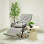 Ghế Bập Bênh Minh Phát Ghế Thư Giãn Đơn BB02, 10 Nấc Điều Chỉnh Khung Thép Mạ Kẽm Sơn TĨnh Điện, Ghế lười, ghế thư giãn — ảnh 6