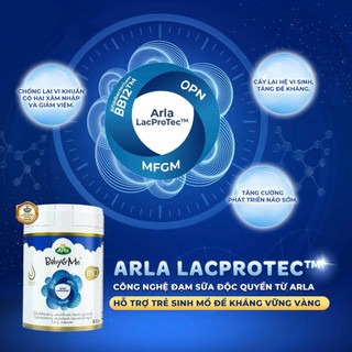 Sữa Arla Baby&Me HMO Cao Cấp Từ Đan Mạch số 1,2,3 hộp 800g