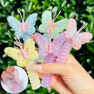 sỉ 100 cái kẹp tóc bướm vải thêu được thiết kế xinh xắn