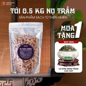 1 Ký Nụ Trầm Thảo Mộc, Trầm Hương Tự Nhiên, Trầm Huế Tỏa Khói Dùng Cho Thác, Lư, Không Hóa Chất, 540 Nụ