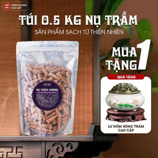 [MUA 1 TẶNG 1] 1 Ký Nụ Trầm Thảo Mộc, Trầm Hương Tự Nhiên, Trầm Huế Tỏa Khói Dùng Cho Thác, Lư, Không Hóa Chất, 540 Nụ