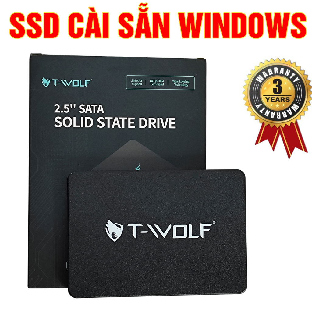 Ổ cứng cài sẵn window dùng được cho mọi máy laptop pc, ssd tốc - Technical View