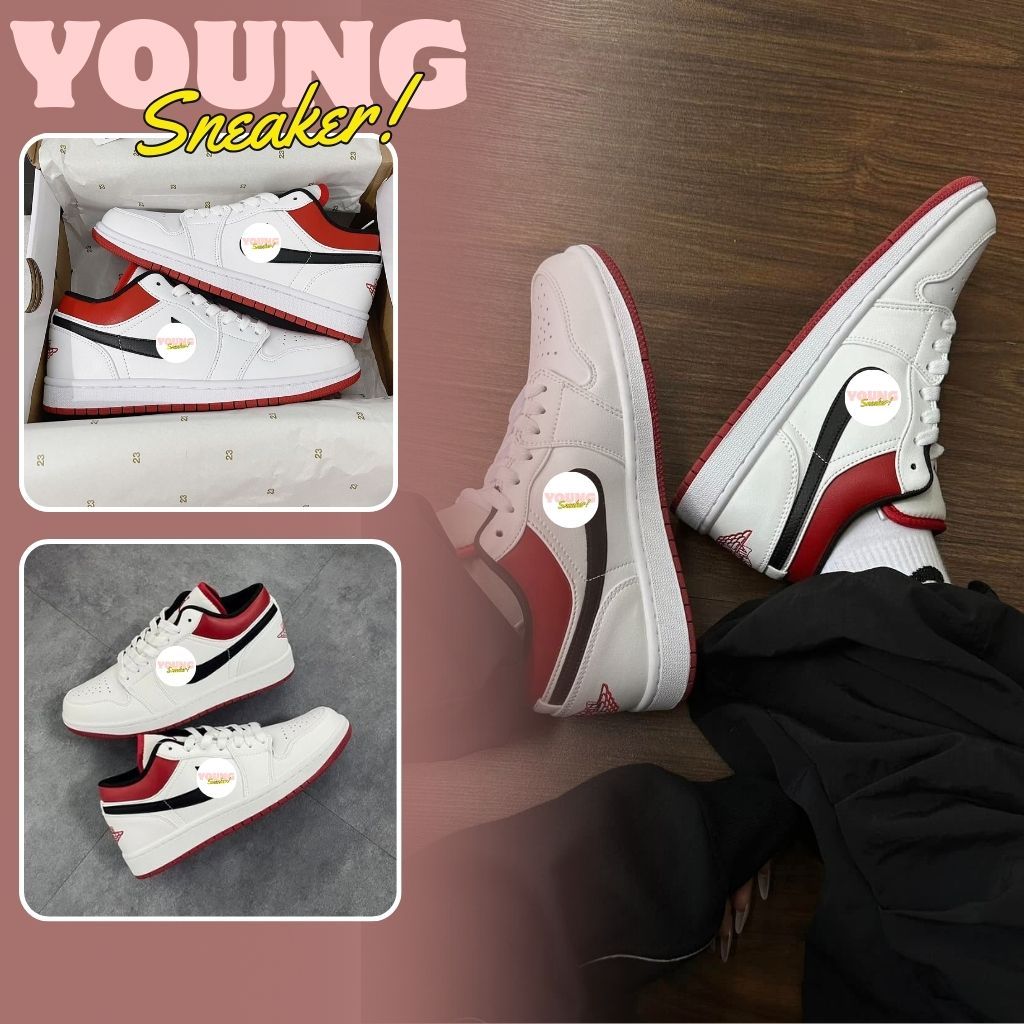 Giày Mary Jane, Giày Búp Bê Mary Jane Họa Tiết Lưới Hai Màu Kem Đen N62 || Young Sneaker
