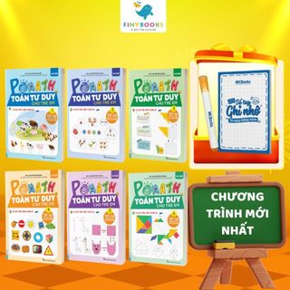 Sách - Combo Pomath Toán Tư Duy Cho Trẻ Em (Tập 1 - 6) Theo Chương Trình Mới Nhất