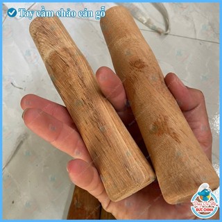 Cán Gỗ Chảo Thép | Cán Gỗ Cách Nhiệt Chảo Thép Nội Địa