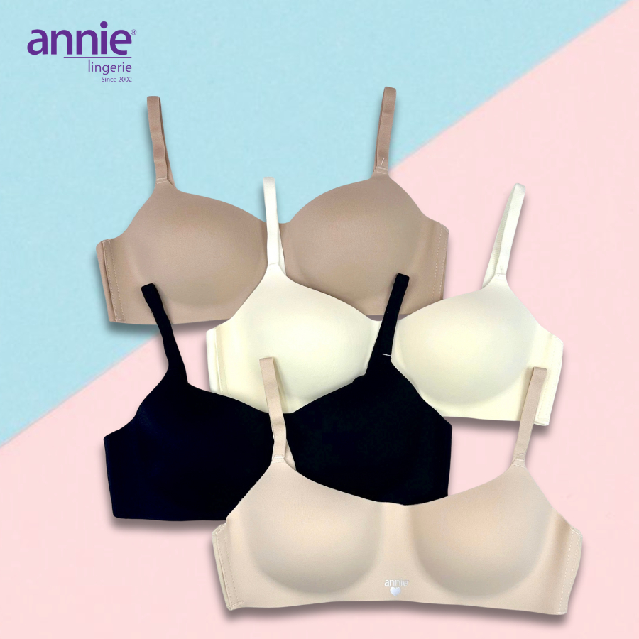 Áo ngực không gọng su đúc annie Bra 8552 mút mỏng, mềm mịn, không viền