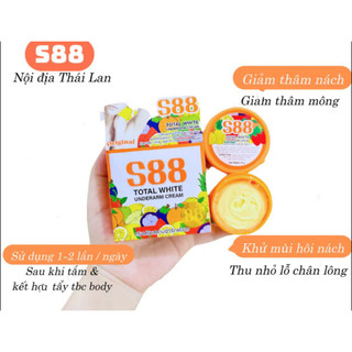 Kem Trắng Nách S88 Thái Lan - Kem Giảm Thâm Nách Thâm Mông 35gr S88 - SHOP DẦU DOKRAK