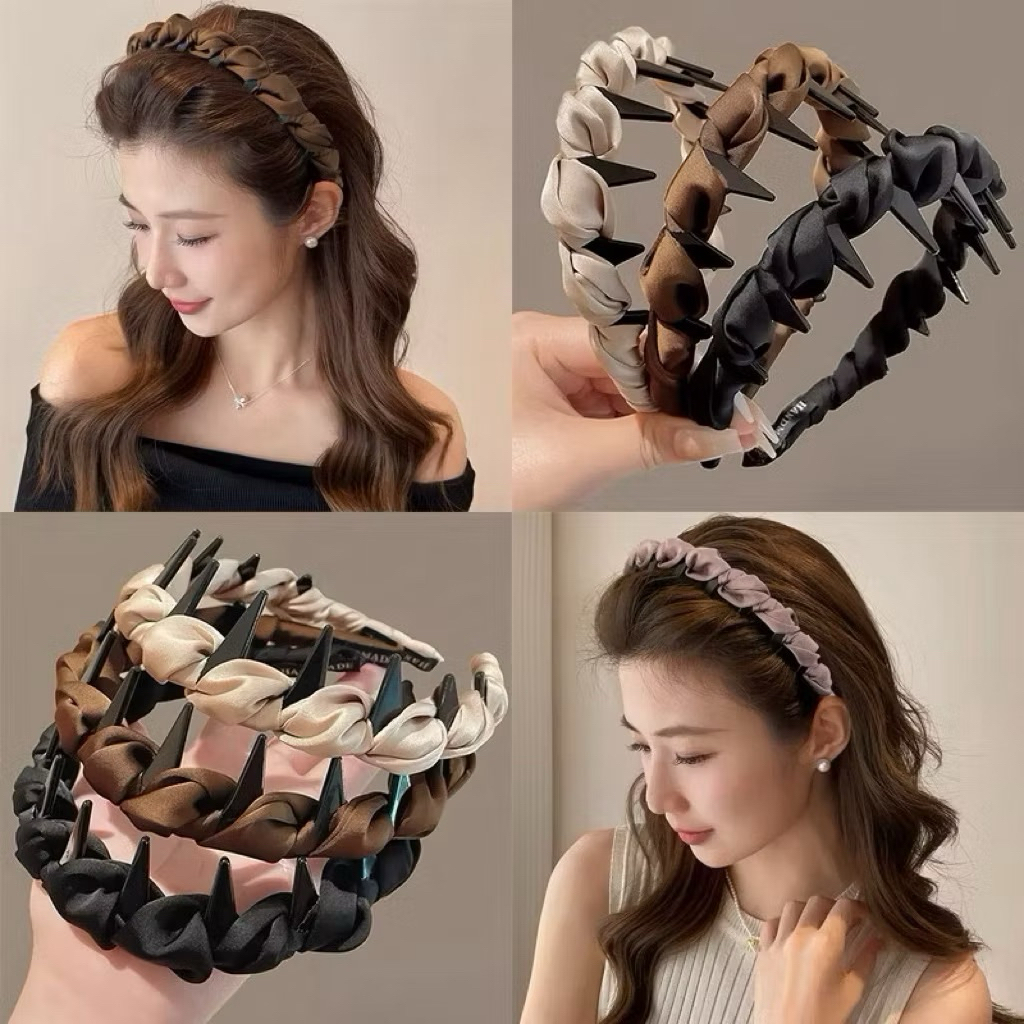 Cài Tóc Băng Đô Chữ Y Lio Làm Phồng Tóc Tiểu Thư Kiểu Pháp Dễ Thương