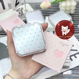 [GOGO TALES] Bảng phấn mắt GOGO TALES 7 ô trái tim mini nắp bạc, Handy Girlish Palette, 20g (GT812)