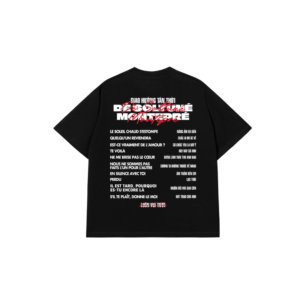 Áo Vớ Vẩn Vui Tươi Áo Thun GIAO HƯỞNG TÂN THỜI Cotton 100% Oversize REDLABEL Nam Nữ TS54