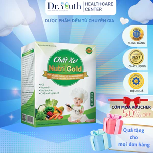 Chất Xơ Nutri Gold (Hộp 20 gói) Bổ sung chất xơ làm giảm táo bón, tiêu chảy, rối loạn tiêu hoá