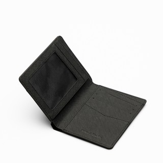 Ví Đứng Vải Phối Da PU ZYRAN Nam Nữ Bóp Đựng Tiền Thẻ Nhiều Ngăn Polyester | MIDORI FOR MAN