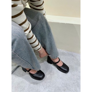 Giày Mary Jane Quai Tag Tròn Hàng Nhập QC Fullbox Mieo Shoes B823 B824