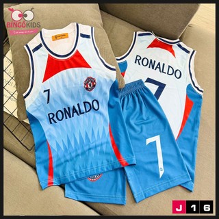 Đồ bộ bé trai thun lạnh, sát nách bộ thể thao thun lạnh in 3D họa tiết thể thao bóng đá đẹp