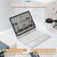 Case i Pad Kèm Bàn Phím Flip Yoga bản lề Xoay Gập 360 dành Gen 7/8/9, Air 4 5 6, Pro11, Pro M4, Pro12.9 M1 M2