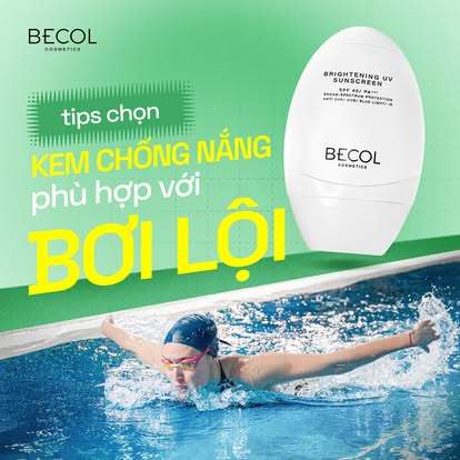 Kem Chống Nắng Phổ Rộng Becol 50ml - Bảo Vệ Da Sáng Khoẻ - BRIGHTENING UV SUNSCREEN