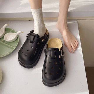 Dép sục nữ đế cao 5cm trơn SR V2 kiểu sandal dễ thương năng động Mita CS-196