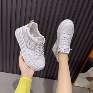 (tăng 1size)Giày thể thao nữ độn đế 7cm hàng full hộp.