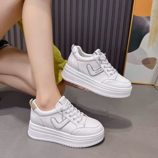 (tăng 1size)Giày thể thao nữ độn đế 7cm hàng full hộp.