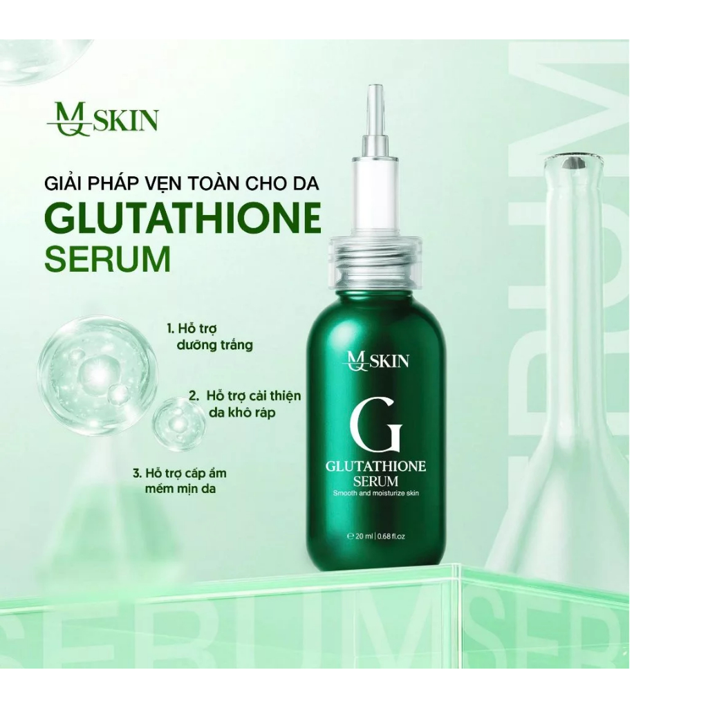 serum trắng da glutathione Serum Glutathione dưỡng trắng da 20ml - MQSKIN