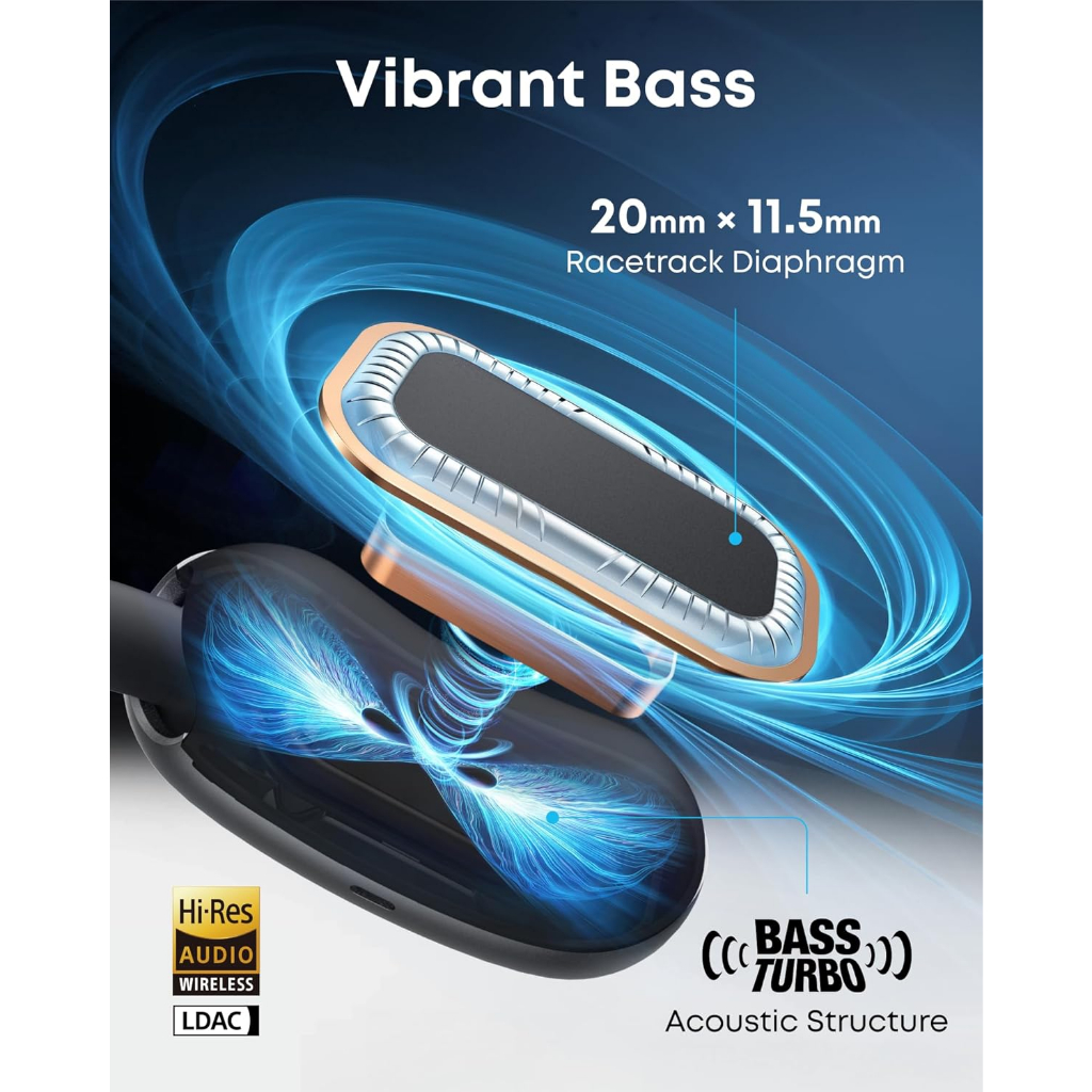 Soundcore AeroFit 2 - Anker A3874 Tai nghe Open-Ear dịch thuật . Bảo hành 18 tháng, 1 đổi 1 15 ngày. | BigBuy360 - bigbuy360.vn