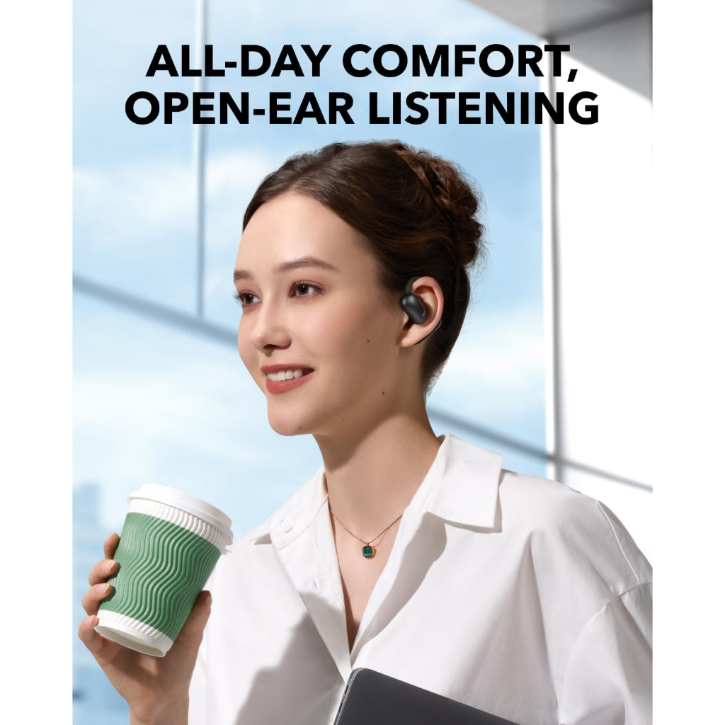 Soundcore AeroFit 2 - Anker A3874 Tai nghe Open-Ear dịch thuật . Bảo hành 18 tháng, 1 đổi 1 15 ngày. | BigBuy360 - bigbuy360.vn