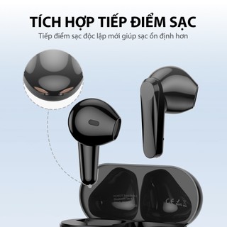 Tai Nghe Bluetooth 6.0 ROBOT  Encobuds 2 In Ear Playtime 35H, Có Khả Năng Chống Nước IPX4 Màng Loa Lớn - Bảo Hành 1 Năm