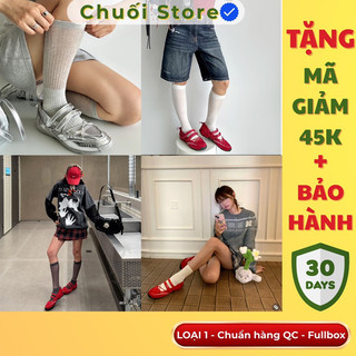 Giày thời trang nữ da PU tổng hợp dệt vải đế cao su êm ái năng động dễ phối đồ