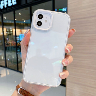 Ốp Lưng iPhone 3 Trong 1 Mềm Trong Suốt, Chống Sốc, Bảo Vệ Camera - iP 7/8/X/XS/11/12/13/14/15/16/17/Plus/Pro/Max/Air