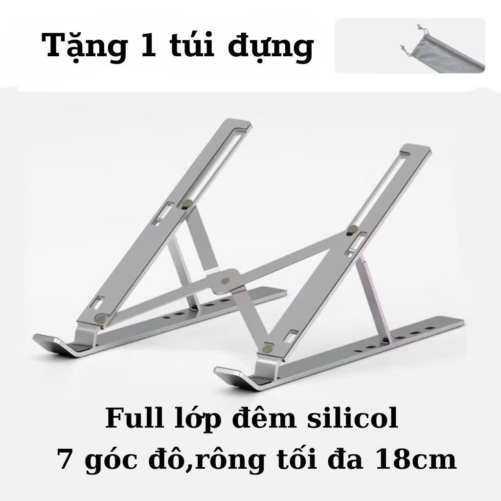Giá đỡ máy tính xách tay, Có thể gập lại và di động, có thể điều chỉnh được độ cao