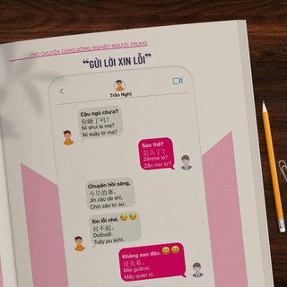 Bộ sách trò chuyện tiếng trung tập 1+2+3+4(có file nghe)